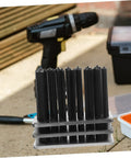 Premium Cylindrical Punch Set with base, non slip positioning, durable steel construction for mechanical repair and maintenance