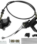 Next Gen Mini Bike Hydraulic Brake Kit For 97cc And 98cc Mini Bikes Fits Baja Doodle Bug DB30 Blitz Racer Dirt Bug Predator 79cc 2.8hp Minibike Parts With Master Cylinder Caliper Pads Assembly