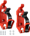 2 Pack Shovel Holder For Truck With Heavy Duty Roof Rack Mounts, Quick Release Axe Holder Kit, Metal And Rubber