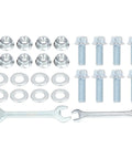 Torque Converter Riser Plate Kit Replacement For Predator 212cc 224cc 196cc Engines hardware set with bolts, nuts, washers, and wrenches.