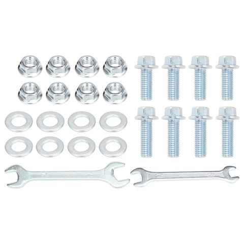 Torque Converter Riser Plate Kit Replacement For Predator 212cc 224cc 196cc Engines hardware set with bolts, nuts, washers, and wrenches.