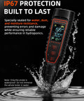 All In One Digital PH Meter Kit With TDS EC Temperature And Salinity Tester, showing waterproof IP67 feature, for hydroponics.