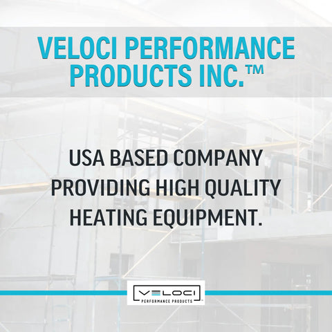 Heavy Duty Mobile Indirect Diesel Air Heater Dropping Serious Heat For Job Sites And Contractor Crews With Straight Up Reliable Commercial Fuel Warming Setup For Quick Site Thawing logo and company information backdrop.