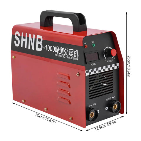 Powerful 1000W Weld Cleaning Machine with 110V US Plug for Quick Weld Bead Removal and Spot Cleaning Polishing Oxidation Removal