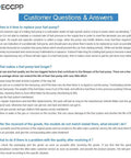 ECCPP customer questions and answers page on fuel pumps for Ford F150, F250 1999-2004, detailing replacement and lifespan tips.