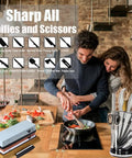 Pro Grade Knife Sharpening Stone Kit With 400 1000 And 3000 8000 Grit Wet Whetstones, Non Slip Bamboo Base, kitchen use display.