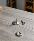Heavy Duty Magnetic Door Catch And Latch For Kitchen Cabinets And Closets Stainless Steel Closure with screws