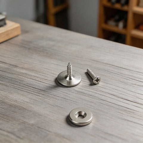 Heavy Duty Magnetic Door Catch And Latch For Kitchen Cabinets And Closets Stainless Steel Closure with screws