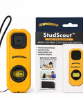 Magnetic Stud Finder With Built In Level And Marker Battery Free Powerful Detection For Fast Accurate Wall Stud Location Easy Mark Button For Quick Drilling And Layout No Batteries Needed Perfect For DIY Projects yellow magnetic stud finder with level