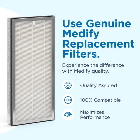 MA 40 Replacement Filter For Allergens Smoke Wildfire Smoke Dust Odors Pollen And Pet Dander 3 In 1 With Pre Filter True HEPA H13