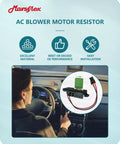 Blower Motor Resistor For Chevy Avalanche Silverado Suburban Tahoe And GMC Sierra Yukon 1999 To 2006 Plug And Play Direct Fit