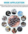 Applications of 304 Stainless Steel Bearing Balls Kit With 18 Sizes From 1mm To 12.5mm 390 Pcs Assorted Loose for bikes and DIY
