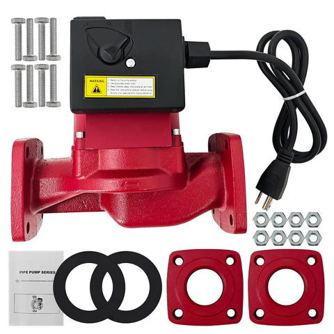 Boss Level 1 2 Hp Circulation Pump Ups26 150Sf With Plug And Play Hookup For Grundfos 95906632 Units with accessories.