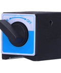 Heavy Duty Magnetic Base Kit With Switch Type 60Kg Pull, black switch component, tool for precise alignment and setup