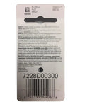 Hella Reliable 12V Alkaline Battery Pack For A23 Mn21 23Af 23Ae 2Pk packaging back with instructions and barcode, showcasing Duracell brand.