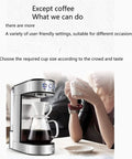 Fully Automatic Bean To Cup Coffee Machine Featuring Adaptive Grinding And Steady Temp Control, 1650W Stainless Steel Espresso And Cappuccino Maker brewing coffee.