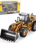 Realistic Mechanical Loader Toy For Kids One Fiftieth Scale Skid Steer Loader Model Wheeled Construction Vehicle With Arm Digging Action