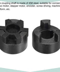 18mm To 18mm Flexible Coupling Shaft For Pro Grade Power Transfer, 45 steel motor coupler for servo and stepper motors, CNC use