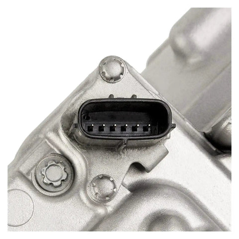 Top Grade Heavy Duty Electric Auto Air Compressor Climate Control Replacement Fits Toyota Prius And Lexus Ct200h Swaps In 8837076010 close-up of connector.
