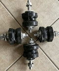 Four Piece Generator Rubber Mounts For Vibration Reduction And Noise Dampening Non Slip Foot Pads displayed on tile floor