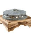 Dolsot Style Granite Stone Bowl With Lid 14 Cm Retains Heat For Bibimbap Soups Stews Hot Pot And Rice Great For Restaurants Or Home Use