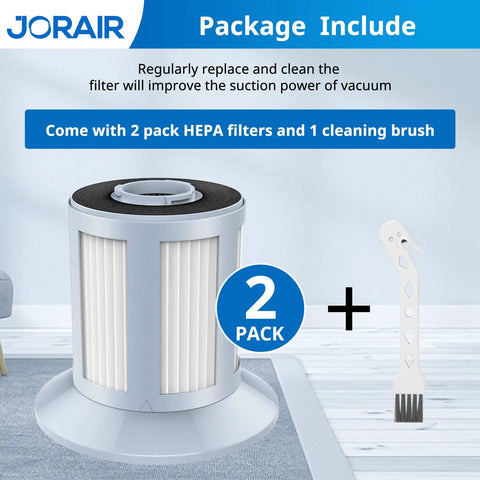 Must Have Replacement Vacuum Filter For Zing Bagless Canister Vacuum 2156 2156A 2156E 1665 16652 1665W 2 Pack Compatible