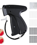 DIY Quick Stitch Sewing Gun Kit With 6 Mini Needles And 4000 Fasteners shown with black gun and white fasteners