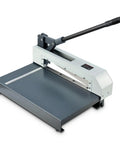 Heavy Duty Manual Plate Shear 12 Inch Guillotine Sheet Metal Cutter for precision cutting steel, aluminum, and plastic materials.
