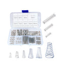 Grab And Go Compression Springs Kit 100 Pieces Assorted Metal Tower And Return Springs Set 304 Stainless Steel storage box