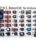 37 In 1 Sensor Module Starter Kit For Arduino And Microcontrollers Including Infrared Temperature Obstacle Avoidance Buzzer And More Sensors