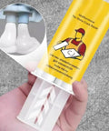 All In One Tile Crack Repair Kit For DIY Pros With Quick Drying Glue held in hand showing applicator nozzle.