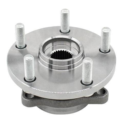 Front view of Pair Front Left And Right Wheel Bearing And Hub Assemblies For Subaru Ascent Forester Impreza Legacy Outback
