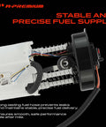 Straight Up Plug And Play Electric Fuel Pump Module Assembly Drop In Fix For Jeep Grand Cherokee 1995 4.0L 5.2L V8 view of fuel pump components and hoses.