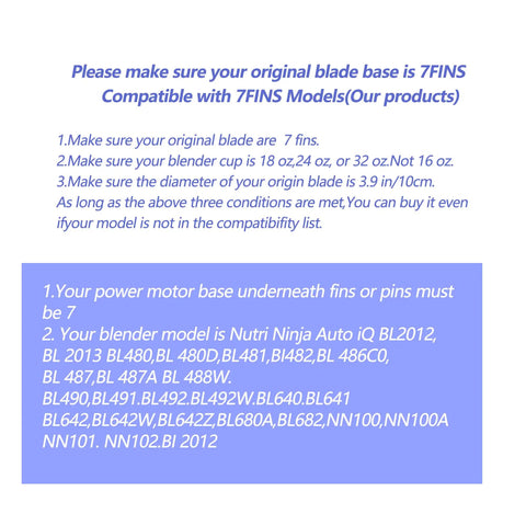Single Pack 7 Fin Blender Extractor Blade Assembly Replacement For Auto iQ Blenders Fits 4 Inch Cup Models Like BL480 BL482 BL642 BL682 NN102 Durable Stainless Steel Construction No Fuss To Install And Clean