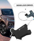 Fuel Door Lock Actuator Replacement For Hyundai Santa Fe 2013-2018 showing assembly and vehicle in background