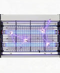 Indoor Bug Zapper For Home And Business And Restaurants 20W High Voltage Fly Trap Grid with UV light and mesh guard