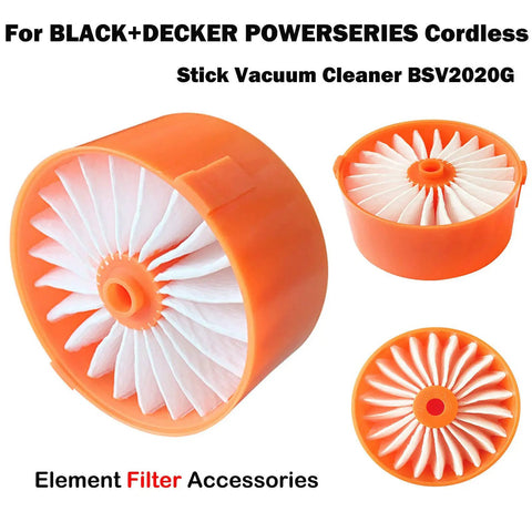 Four Pack Replacement Vacuum Filter Elements For Powerseries Extreme Cordless Stick Vacuum BSV2020G And BSV2020P