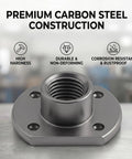 Heavy Duty M8 T Shaped Weld Nuts 25 Pack High Carbon Steel Spot Fasteners showcasing premium carbon steel construction.