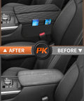 Mazda CX 90 Center Console Armrest Cover Custom Fit For 2024 2025 2026 Leather Look Arm Rest Cushion Pad Protector Anti Scratch