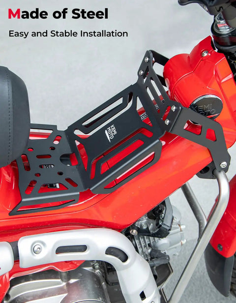 Center Rack Carrier Luggage Compatible With CT125 Trail 125 Hunter Cub 2021 2022 2023 2024 2025 2026 Storage Rack Stainless Steel