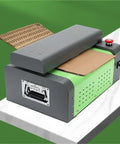Heavy Duty Corrugated Carton Cutter And Cardboard Shredder For Recycling Waste Boxes Expansion And Cutting Machine Pro Grade Box Cutter With 325mm Blade For Eco Friendly Packing Material, cardboard in feed