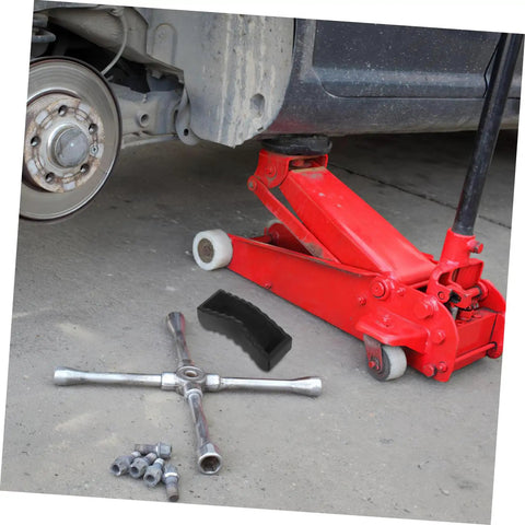 2 Pack Rubber Jack Pad Set For Car Jacks And Jack Stands Pro Grade Heavy Duty Lifting Blocks under red floor jack