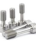 Stainless Steel Hex Socket Cap Bolts M6 30Mm Hella Tough Half Thread Captive Screws Secure Lock Male Fasteners five piece set