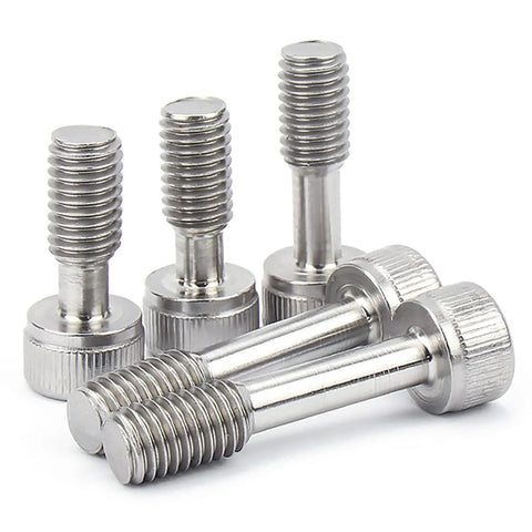 Stainless Steel Hex Socket Cap Bolts M6 30Mm Hella Tough Half Thread Captive Screws Secure Lock Male Fasteners five piece set