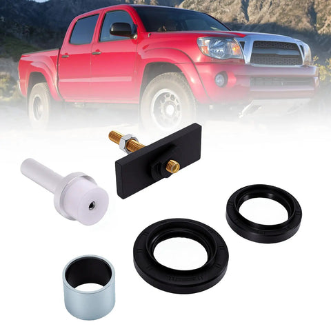 8 Inch Clamshell Diff Bearing Puller Seal Kit Fits 2005 2018 Replaces Needle Bearings Steel Saves Cash Fixing It Yourself Seals Tight Stops Oil Leaks Keeps Ride Vibe High No Worries For Real Gear Heads Skip Big Mechanic Bills For Your Car. red pickup with diff seal kit parts