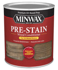 Smooth Pre Stain Wood Conditioner Goes On Silky Smooth And Knocks Out Blotches Dead On All Wood Types in a quart can.