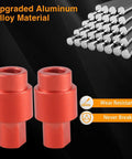 2 Pack Upgraded Aluminum Alloy Temperature Door Servo Couplings For Dodge Ram 1500 1999-2001, 2500 1999-2002, 3500 1999-2002