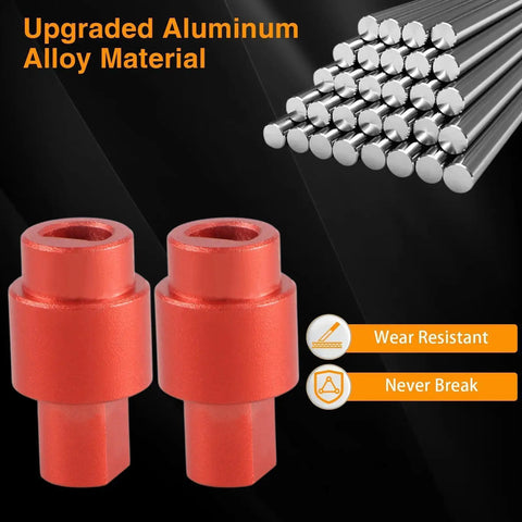 2 Pack Upgraded Aluminum Alloy Temperature Door Servo Couplings For Dodge Ram 1500 1999-2001, 2500 1999-2002, 3500 1999-2002