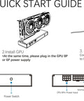 Quick start guide for Level Up Your Portable Setup With This Rock Solid Mini Egpu Enclosure with installation steps and connections.