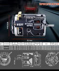 High RPM 540 V5R Sensored Brushless RC Motor 17.5T 2500KV for 1 to 10 scale racing cars with 3.175mm shaft specs